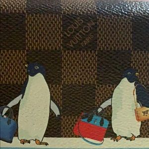louis vuitton penguin wallet